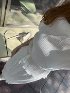 Chiffon Lined T Top & Skirt Set