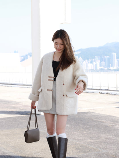 Fluffy Oversized Jacket