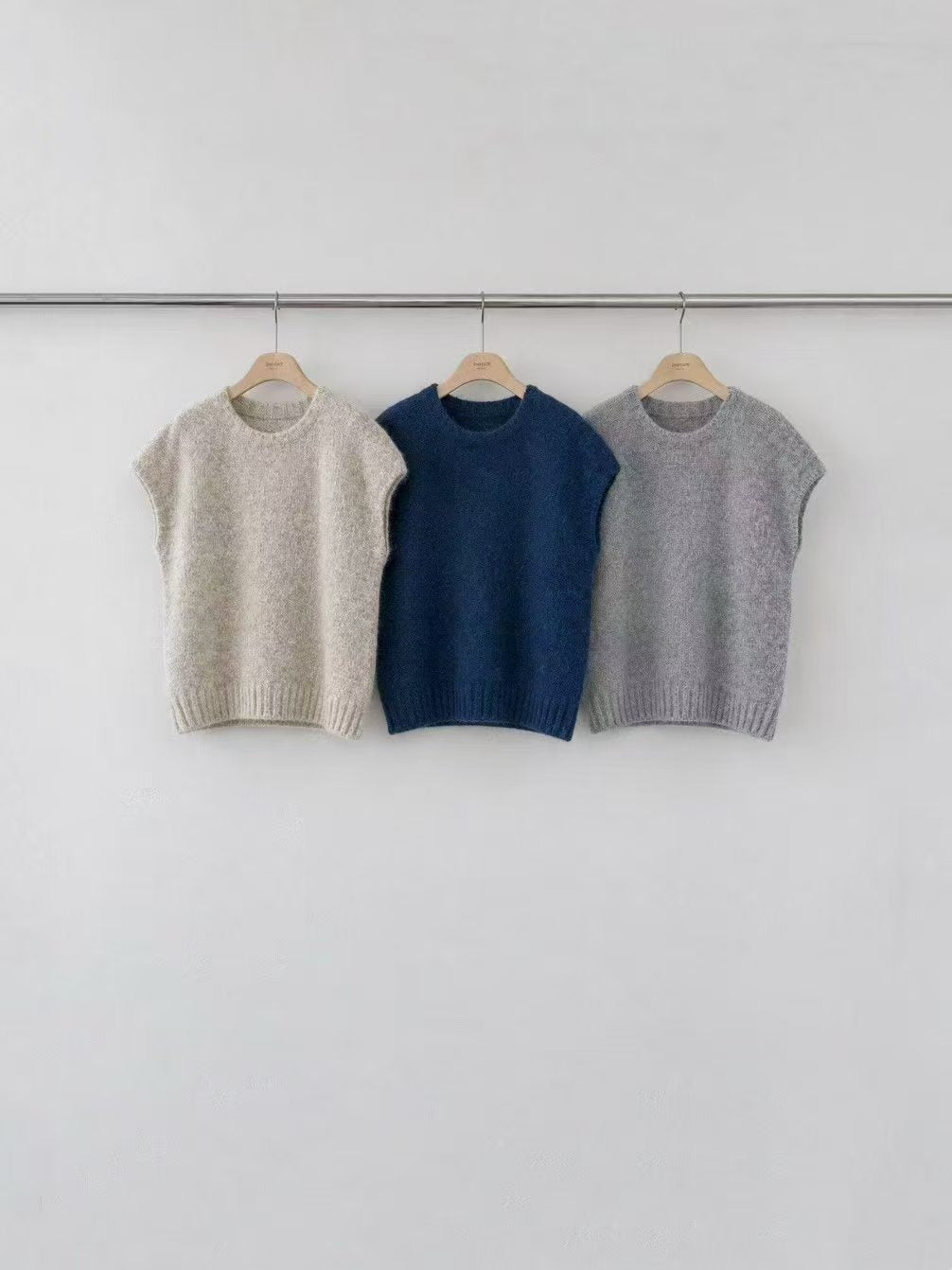 Drop Shoulder Knit Top