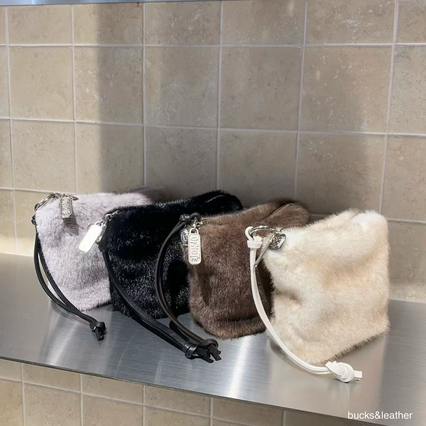 Fluffy Hair Small Bag