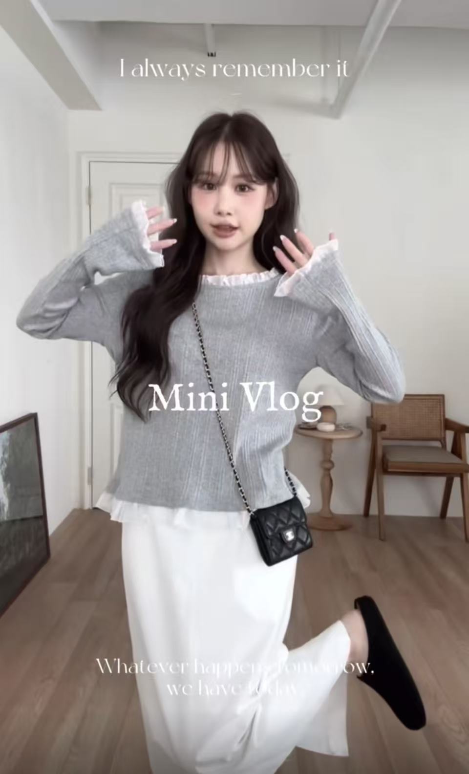 Ruffle Mock Two Top