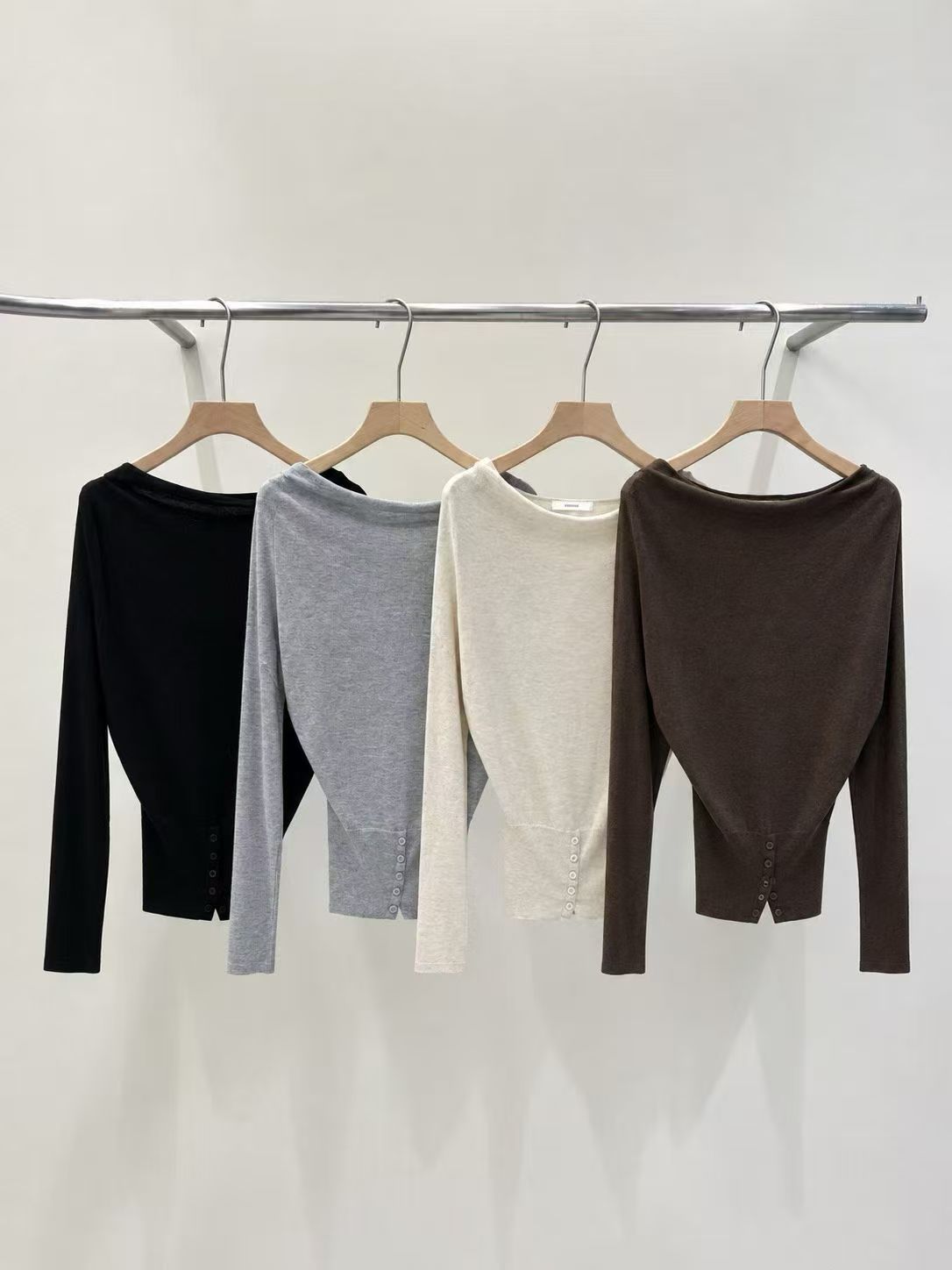Slim Long Sleeve Knit Top