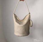 Circle Bucket Bag (with coin bag)