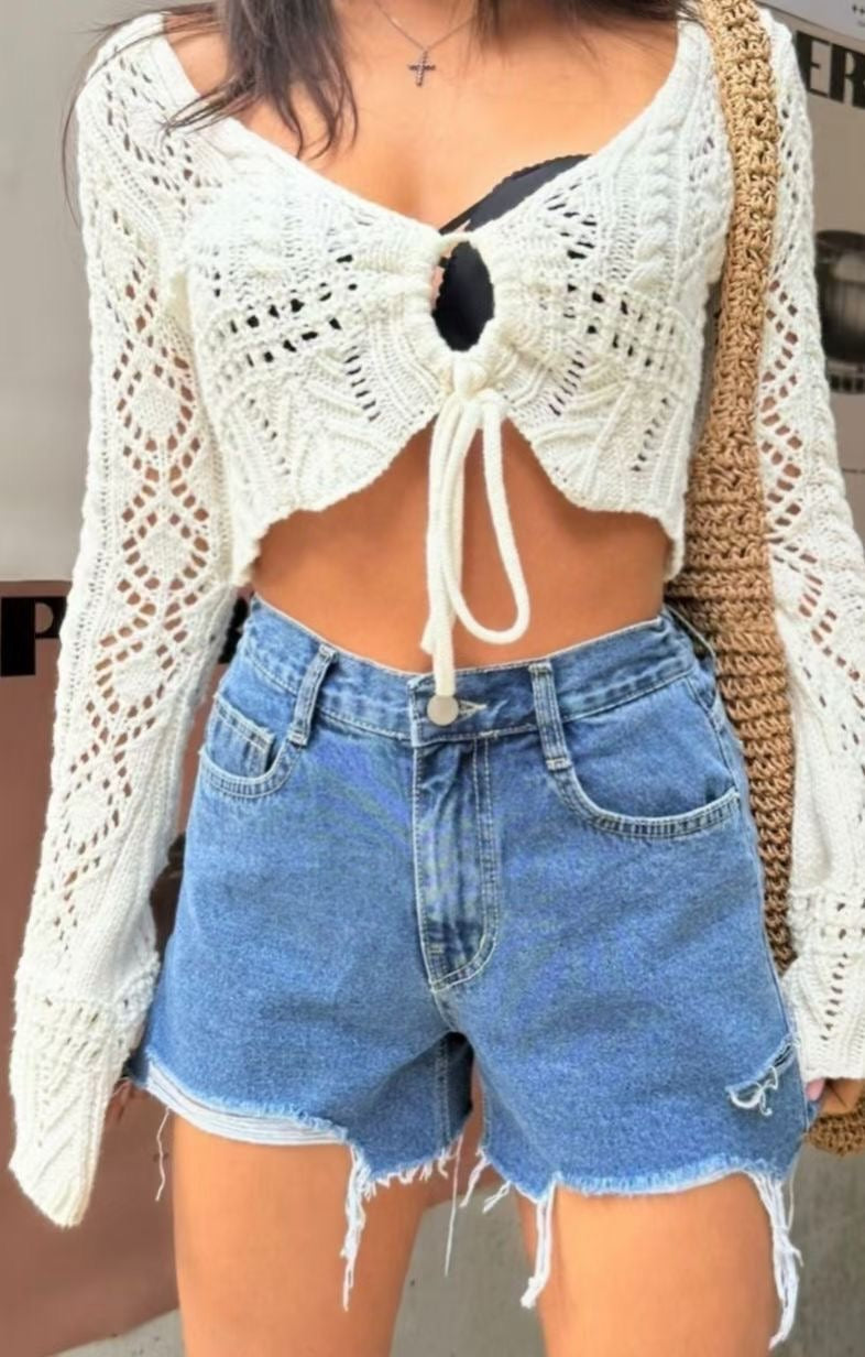 No.050 High Waisted Shorts