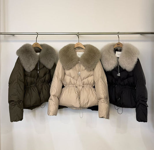 Slim Cut Duck Down Jacket