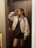 Reversible Stand Collar Jacket