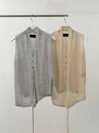 Knitted Wrapped Inside Tank Top