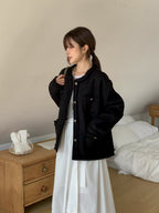 Fringe Tweed Jacket