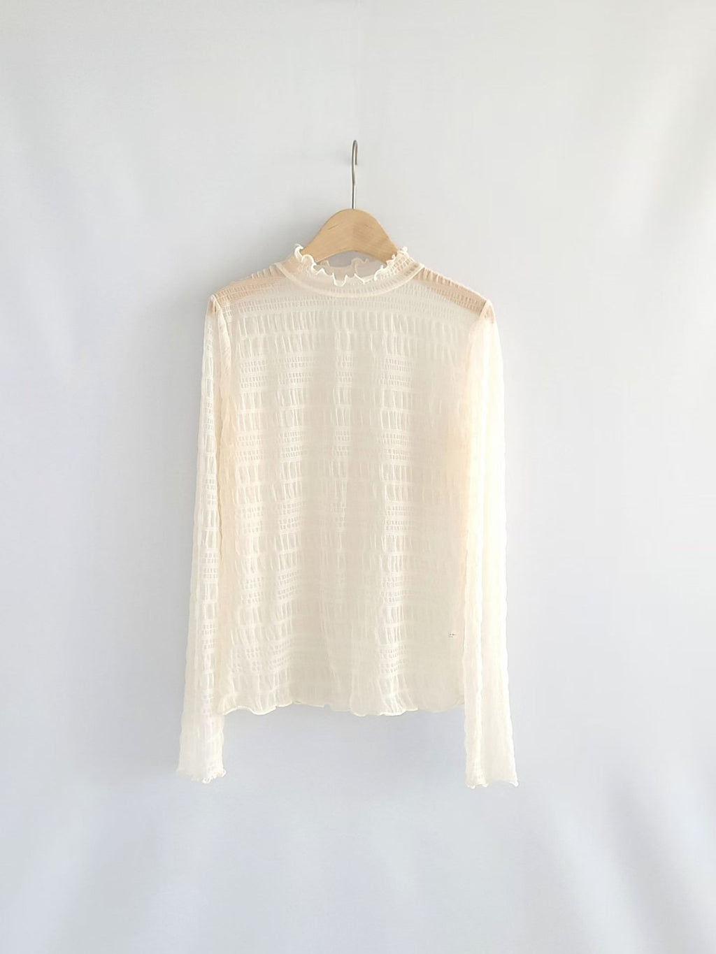 Whole Lace See Through Base Top