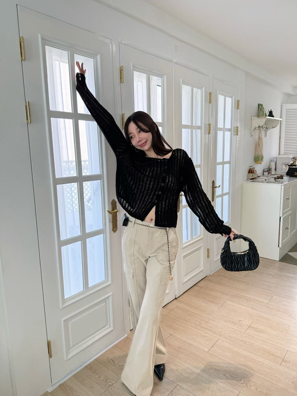 Cargo Slim Office Pants