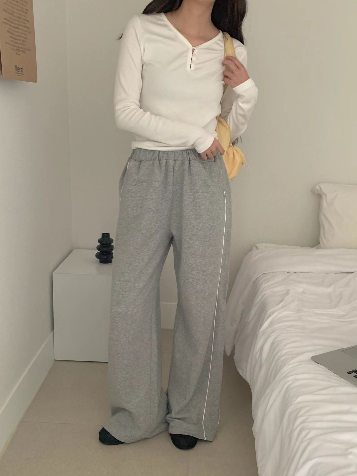 Lined Cotton Sweatpants