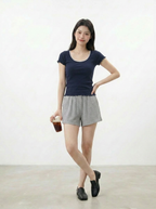 Cotton Whole Lace T Top