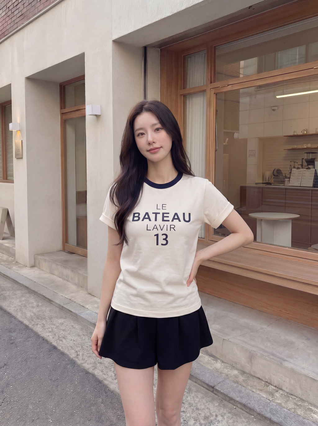 Bateau Cotton T Top