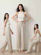 Chiffon Lined Office Pants