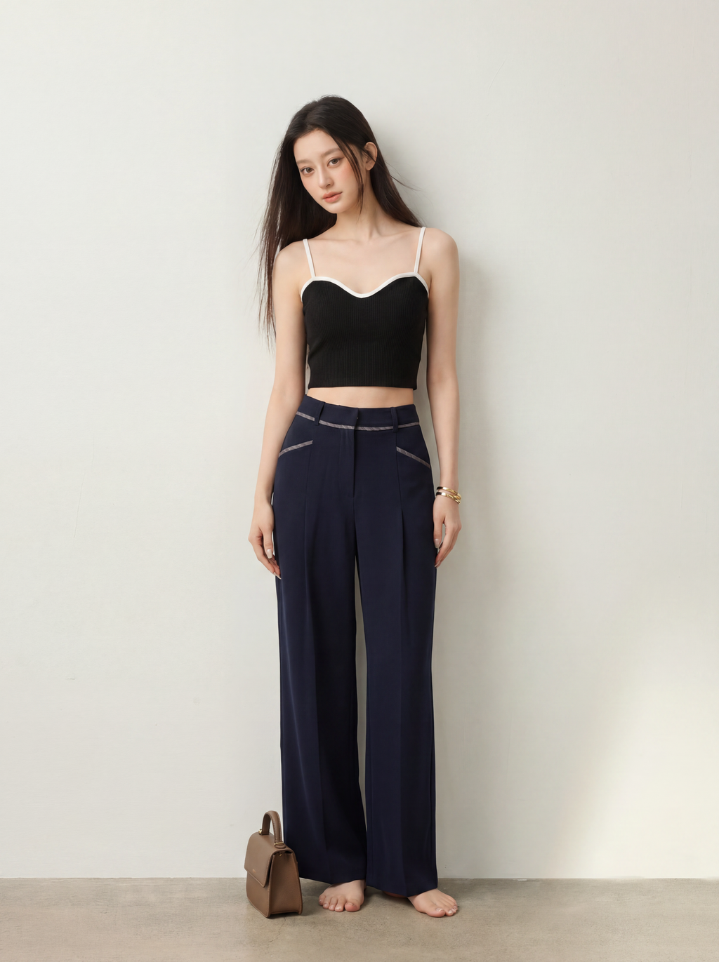 Chiffon Lined Office Pants