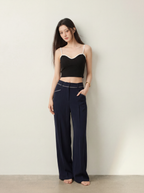 Chiffon Lined Office Pants