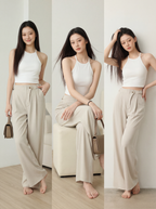 Chiffon Lined Office Pants