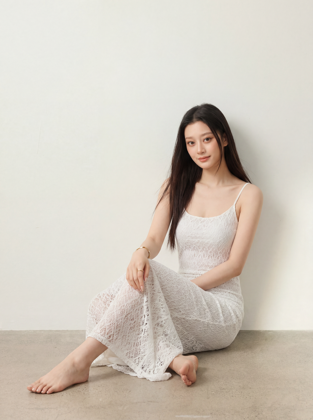 Whole Lace Maxi Dress