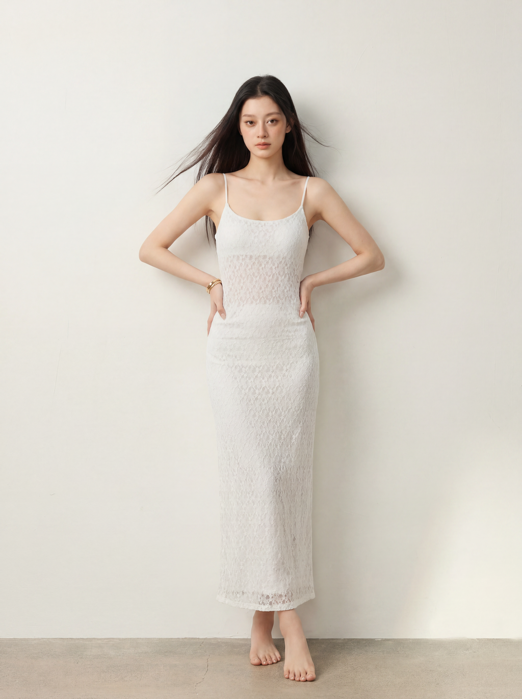 Whole Lace Maxi Dress