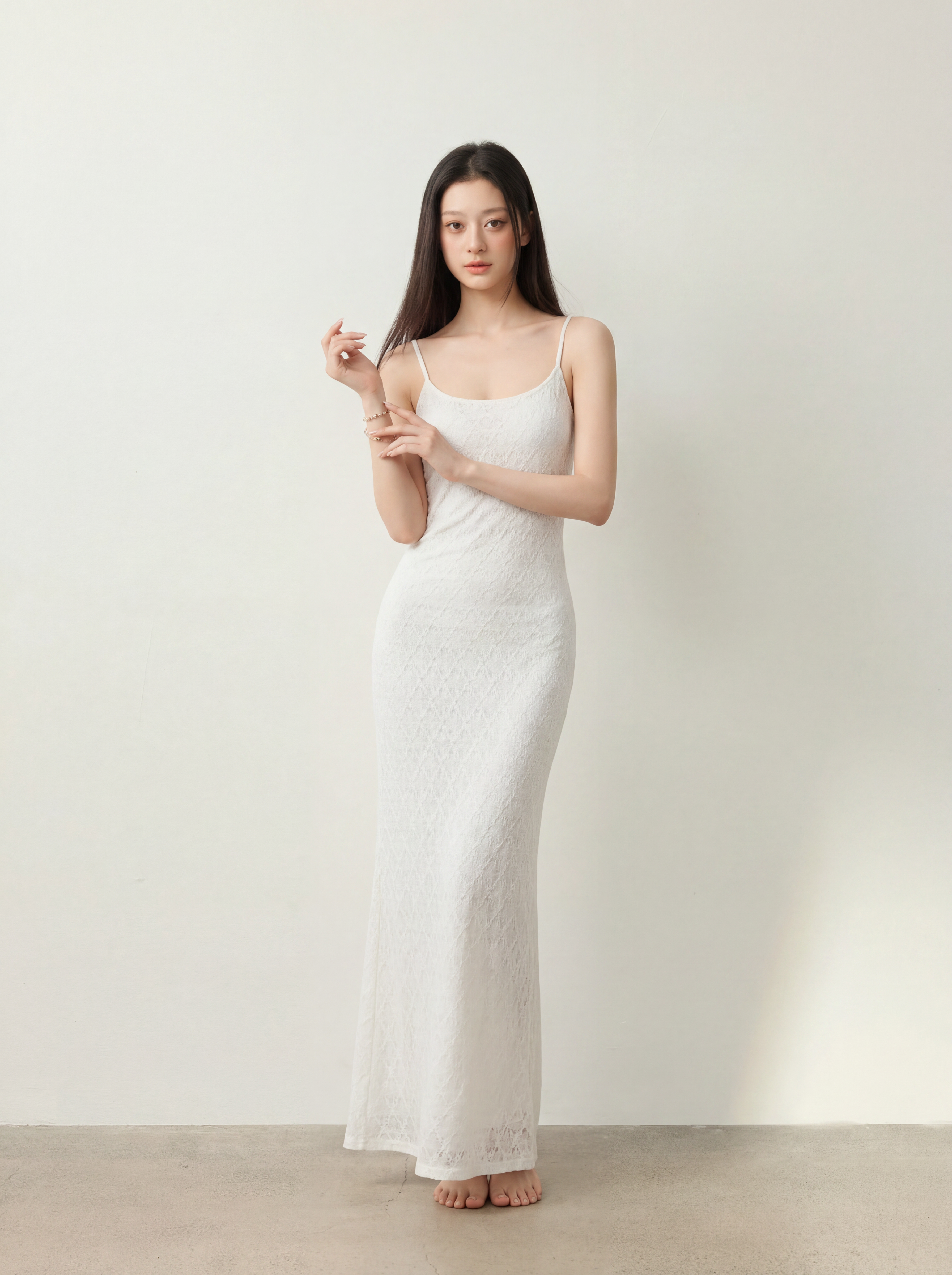 Whole Lace Maxi Dress