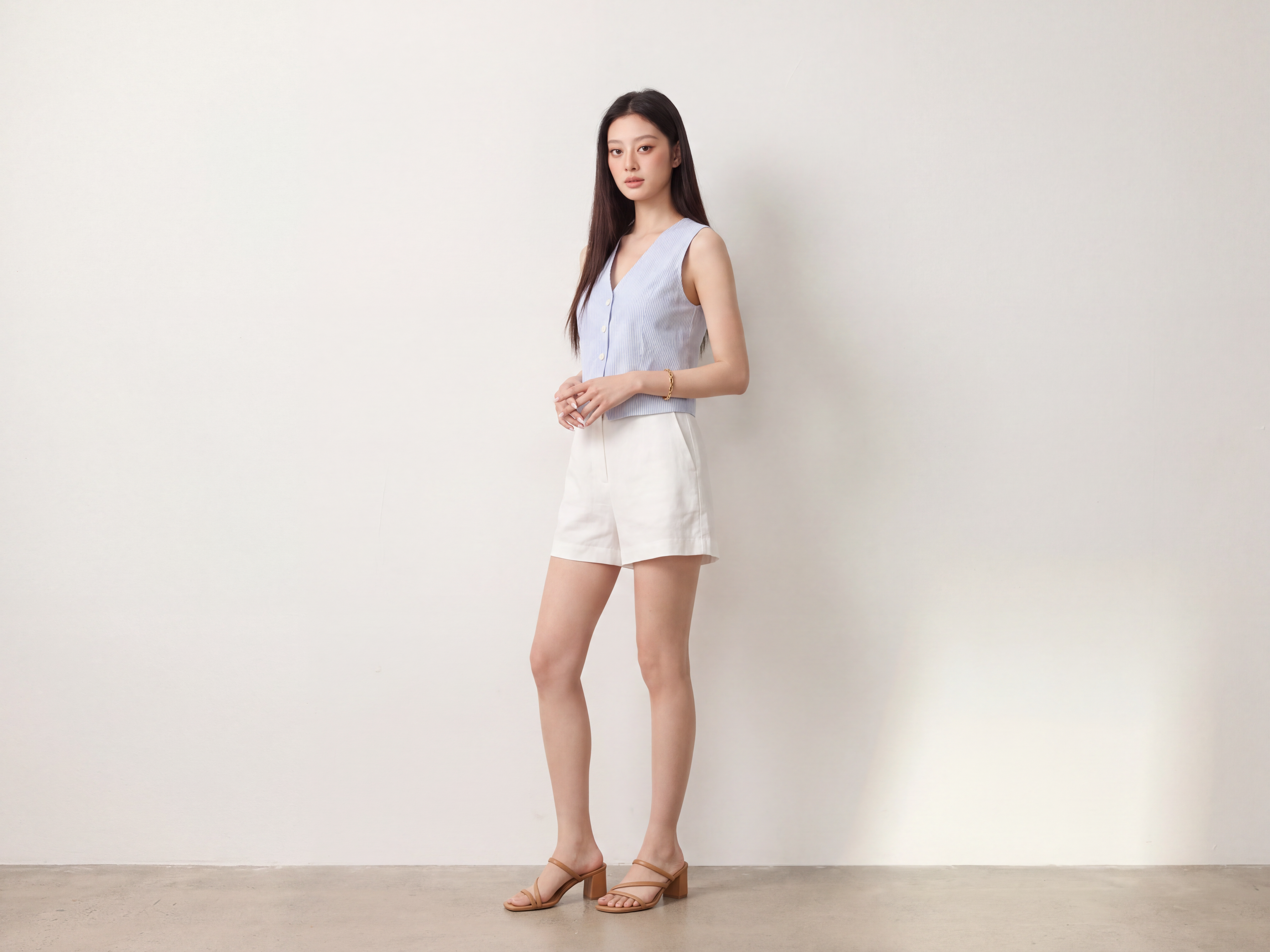 Striped Thin Summer Vest