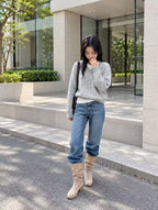 Buckle Slouchy Boots