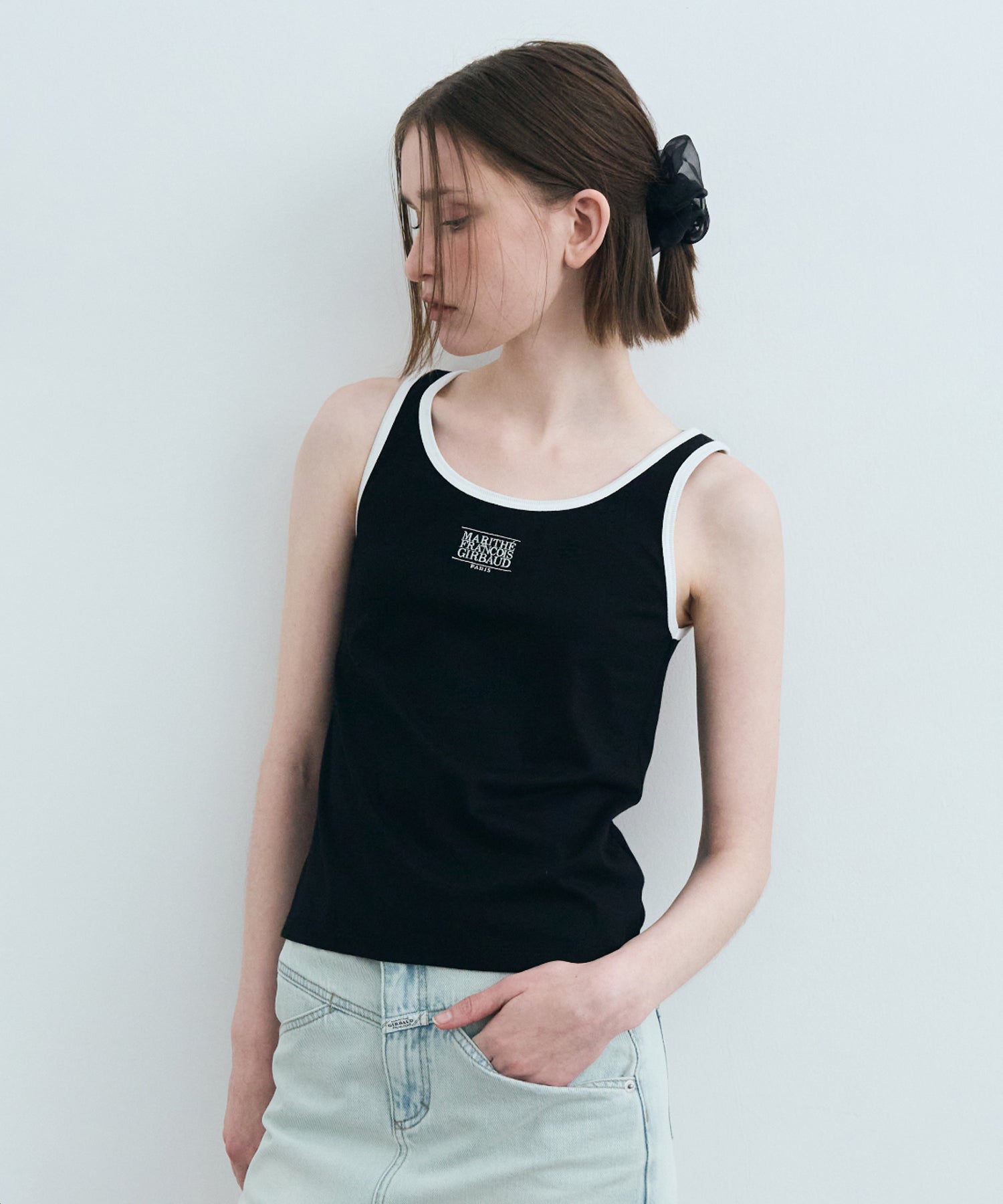 W CLASSIC LOGO SLEEVELESS
