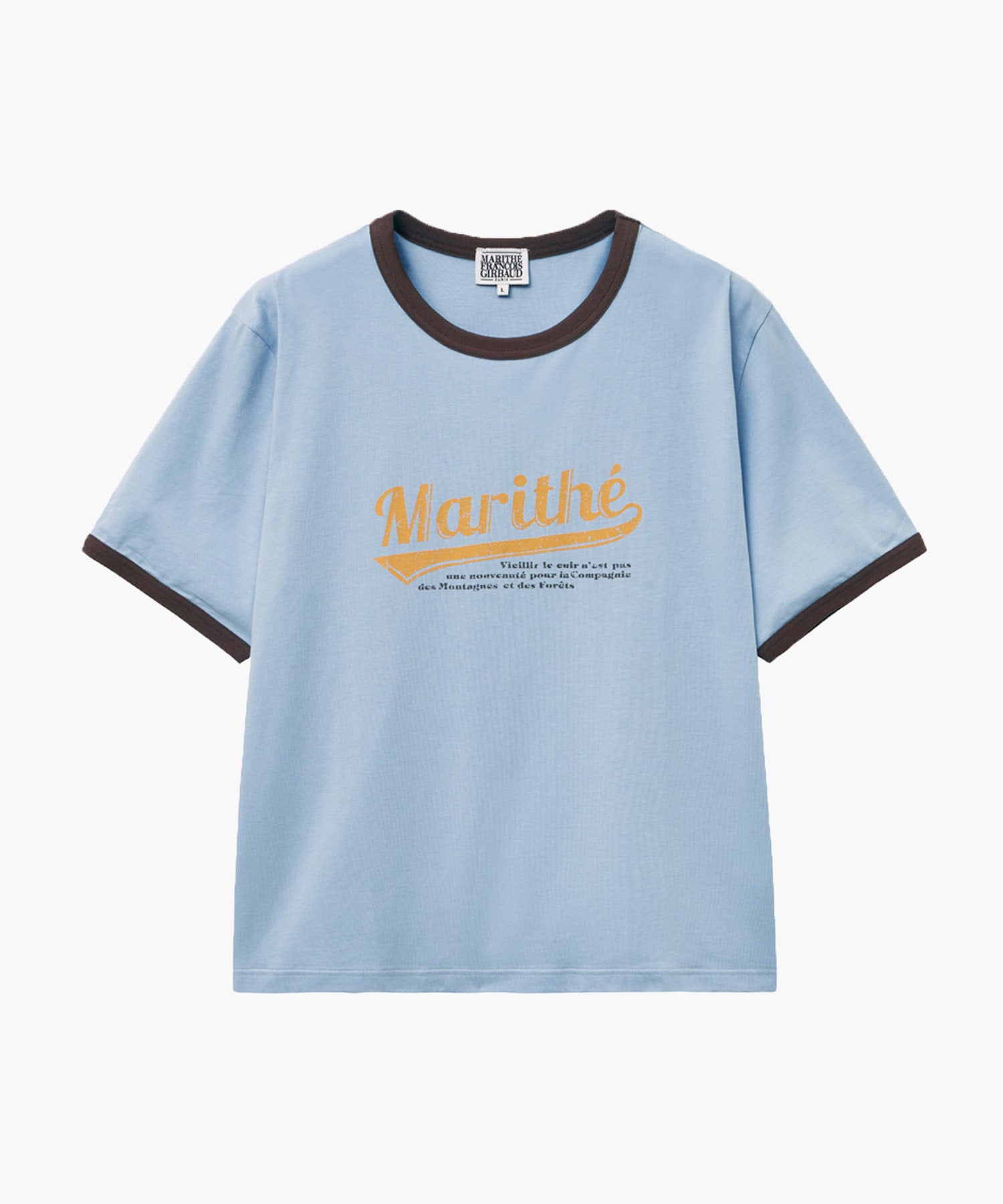 W VINTAGE BASEBALL RINGER TEE