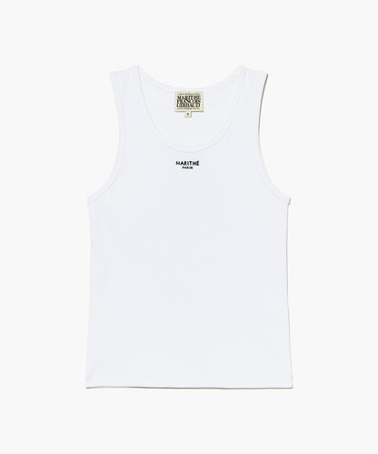 W U NECK SLEEVELESS