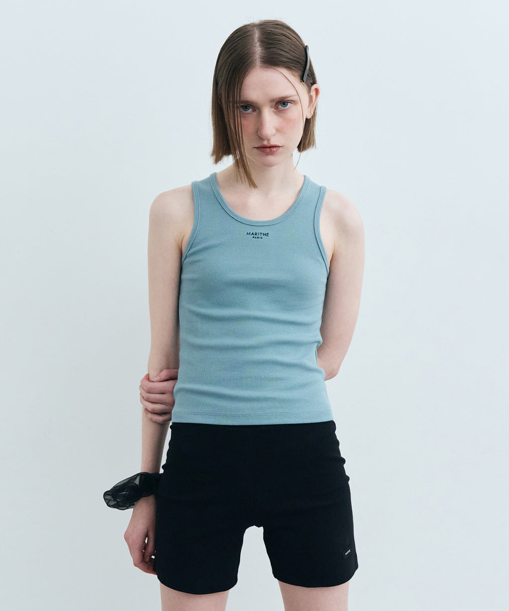 W U NECK SLEEVELESS