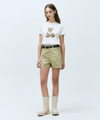 W DOODLE BEAR TEE