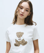 W DOODLE BEAR TEE