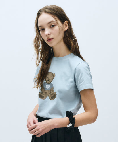 W DOODLE BEAR TEE