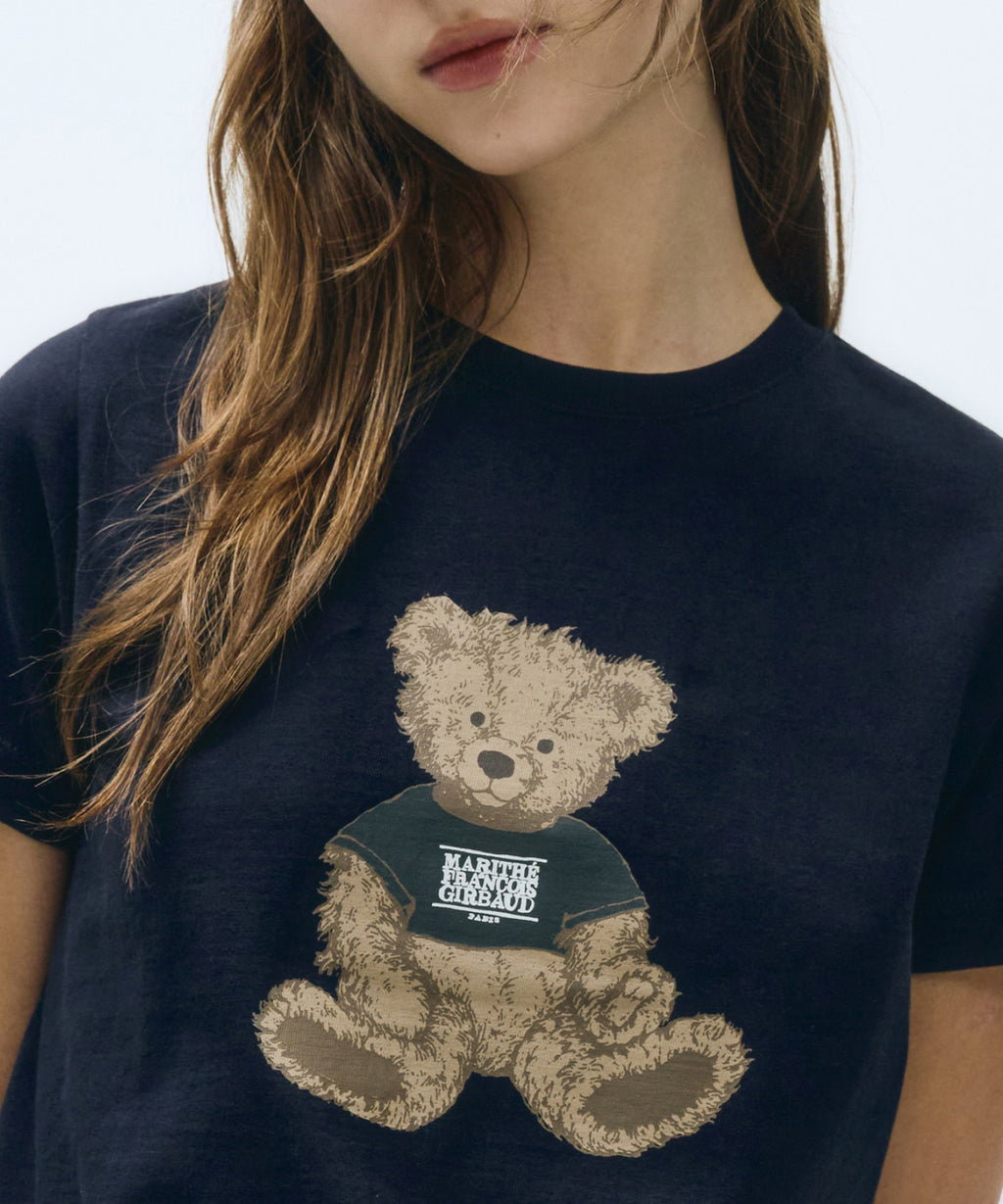 W DOODLE BEAR TEE