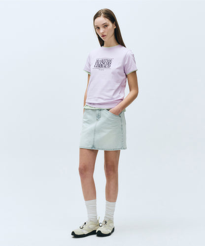 W CLASSIC LOGO TEE