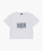W CLASSIC LOGO CROP TEE