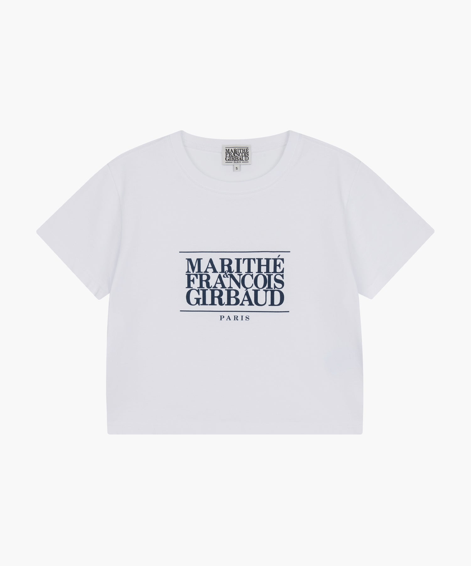 W CLASSIC LOGO CROP TEE