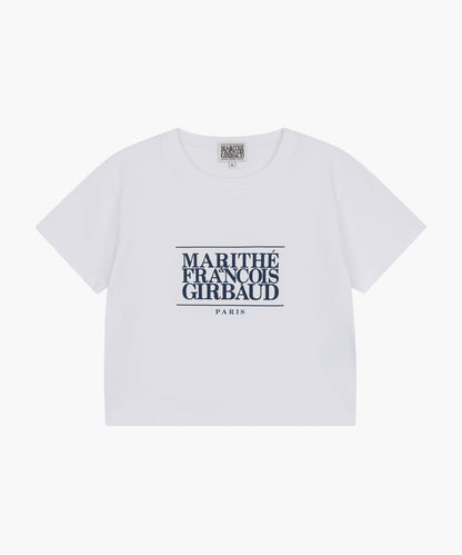 W CLASSIC LOGO CROP TEE