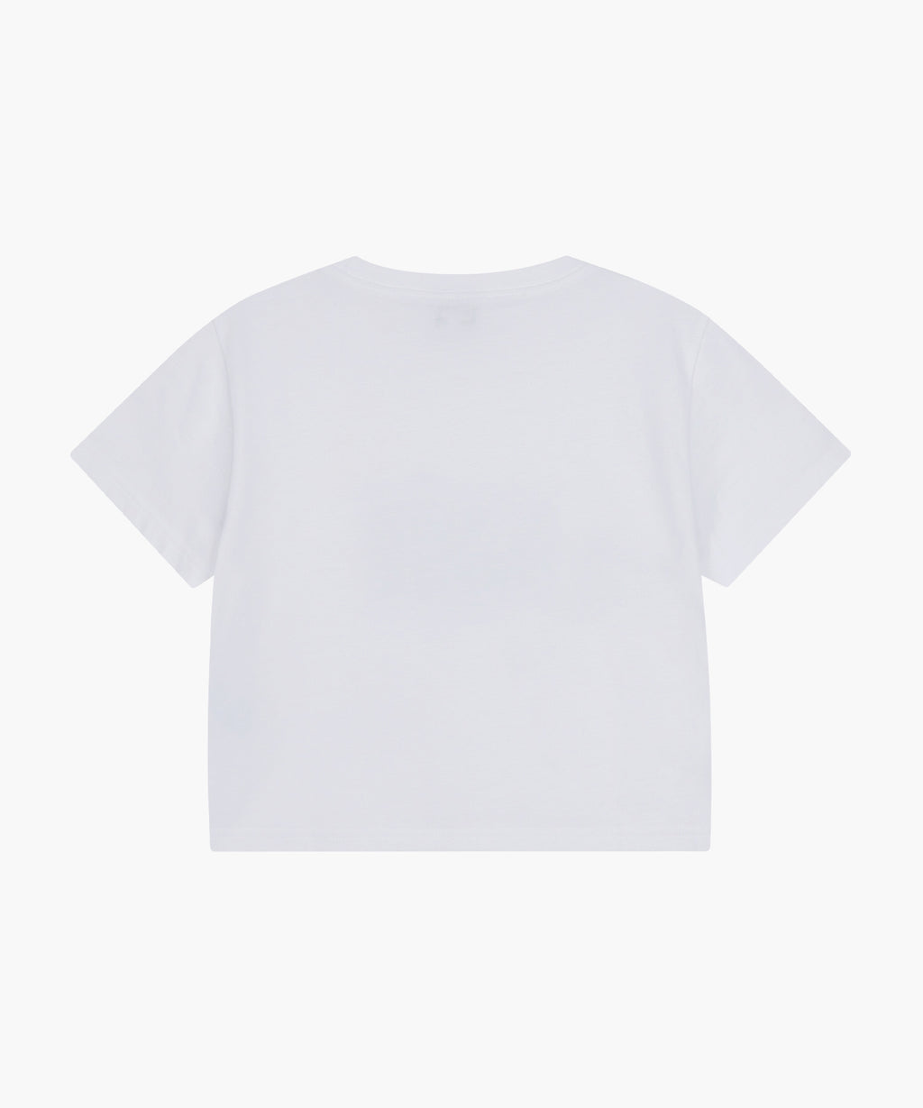 W CLASSIC LOGO CROP TEE