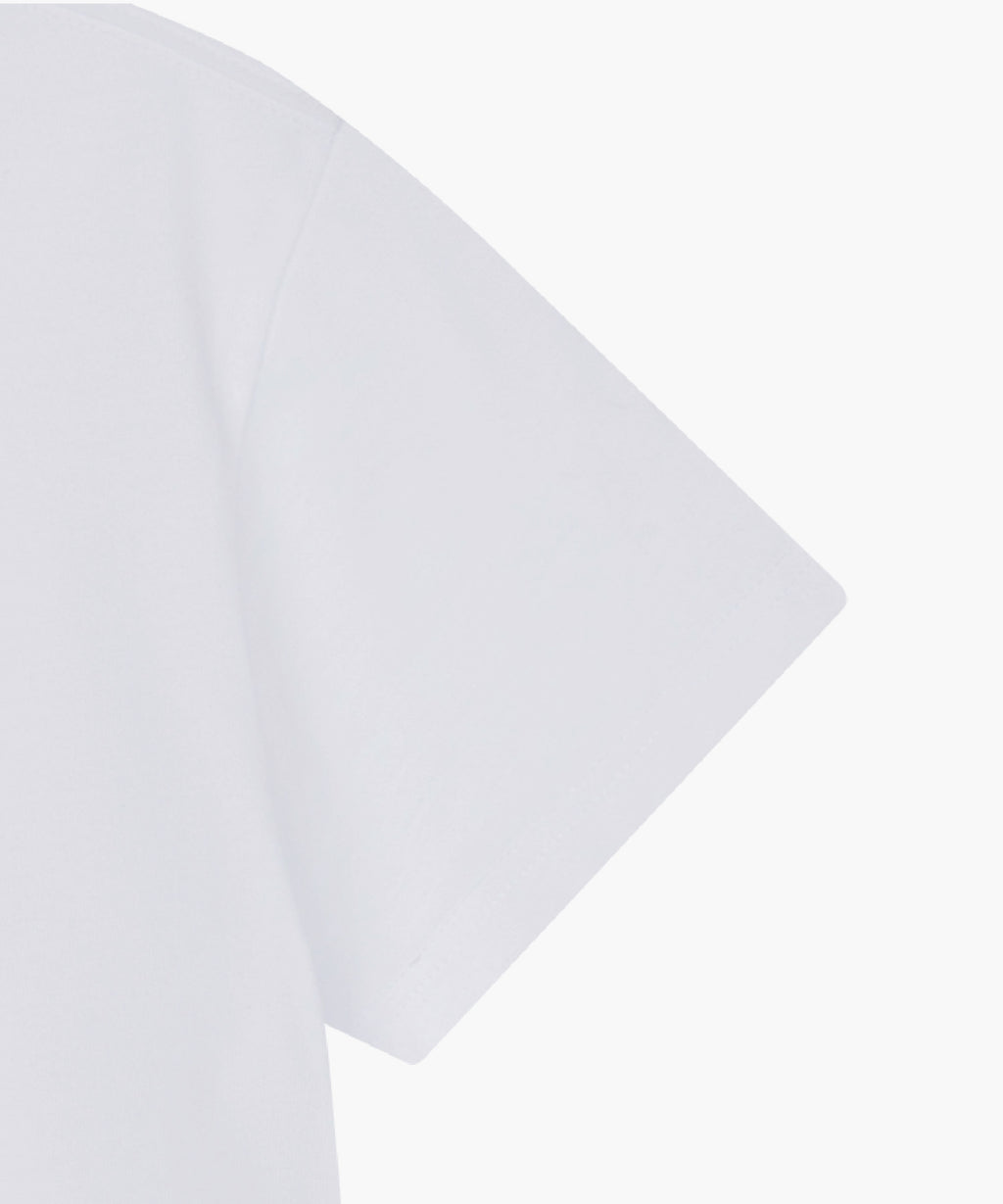 W CLASSIC LOGO CROP TEE