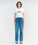 W CLASSIC LOGO CROP TEE