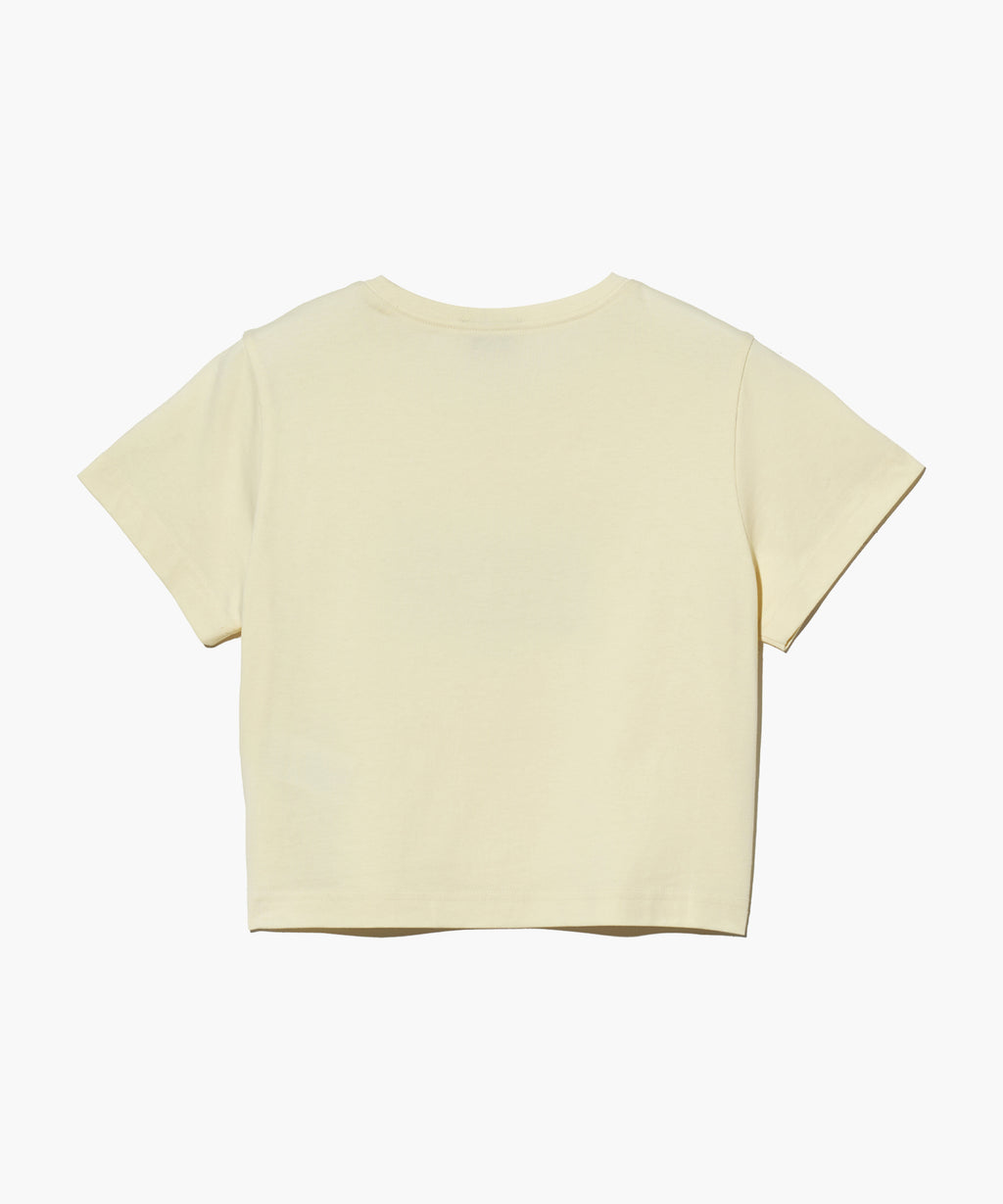 W CLASSIC LOGO CROP TEE