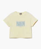 W CLASSIC LOGO CROP TEE