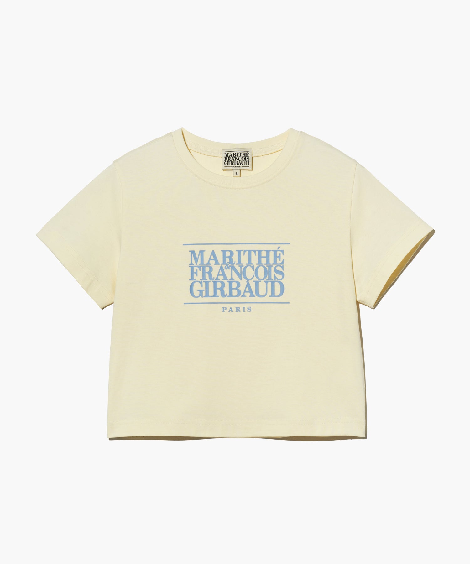 W CLASSIC LOGO CROP TEE