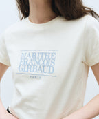 W CLASSIC LOGO CROP TEE