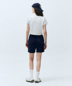 W CLASSIC LOGO CROP TEE
