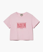 W CLASSIC LOGO CROP TEE