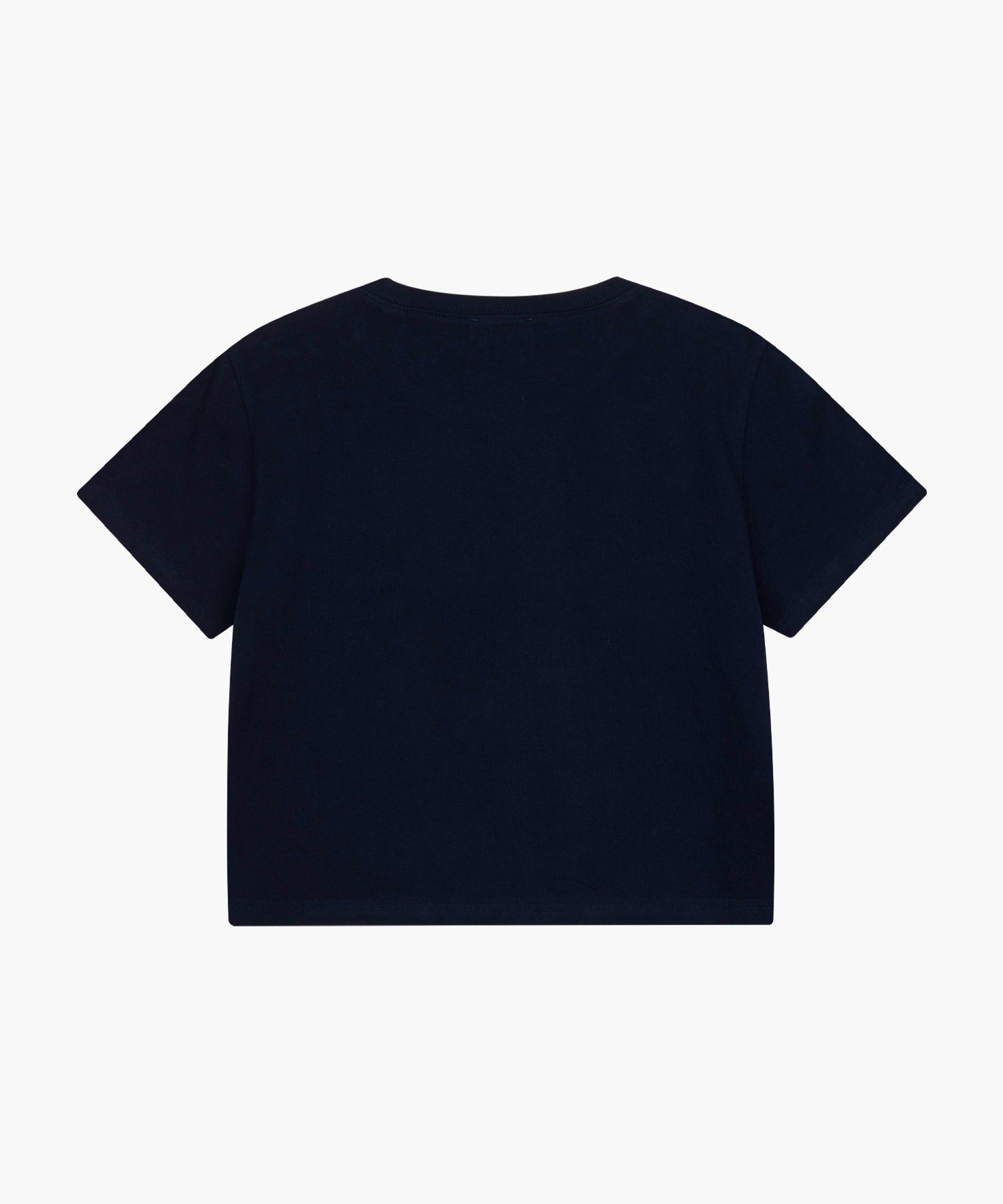 W CLASSIC LOGO CROP TEE