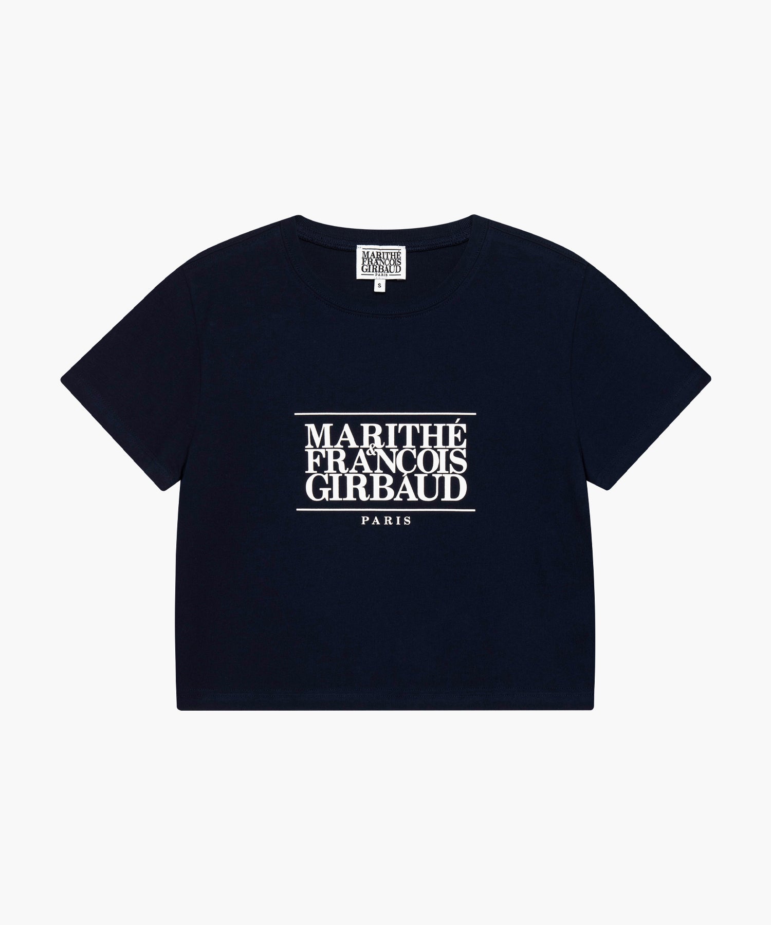 W CLASSIC LOGO CROP TEE