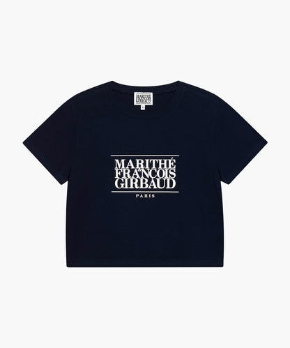 W CLASSIC LOGO CROP TEE